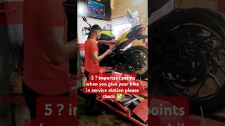 Dominar 250 bike servicing 👉 5 important point when you give your bike in service station [upl. by Atteirneh]