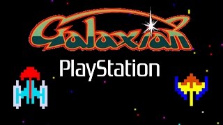 Galaxian Gameplay PS1 [upl. by Sibelle756]