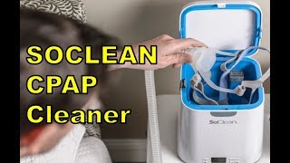 SoClean CPAP Automated Cleaner Sanitizer SC1200 [upl. by Leeann488]