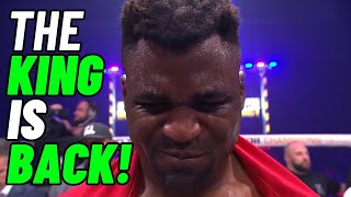 LUKE THOMAS FRANCIS NGANNOU Has TRIUMPHANT Moment in PFL Debut [upl. by Tamra41]