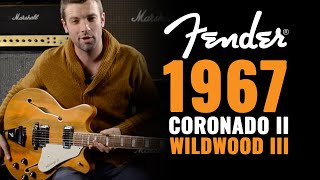 1967 Fender Coronado II Wildwood III  CME Gear Demo  Joel Bauman [upl. by Siladnerb]