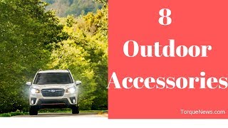 8 Outdoor Accessories For Subaru SUV Campers Forester Outback and Crosstrek Owners [upl. by Klemm254]