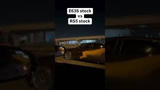 E63s vs RS5 [upl. by Auod726]