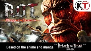 AOT WINGS OF FREEDOM  ACTION TRAILER [upl. by Iruj]