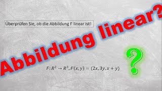 Abbildung auf Linearität überprüfen [upl. by Bigford]