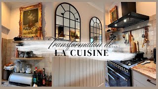 ✨ DREAMHOUSE EP 45  LA CUISINE 🪄  Pose de Lambris  Peinture  DIY Déco  MrsNajwa✨ [upl. by Rez]