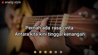 Tinggal Kenangan  Gaby  Karaoke Akustik [upl. by Atronna731]