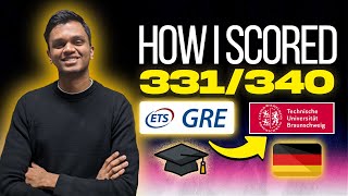 How I Got a 331340 on the GRE  3Month Preparation [upl. by Ralat]