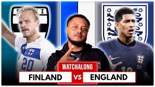 Finland 13 England  UEFA Nations League  Watchalong W Troopz [upl. by Elbon]