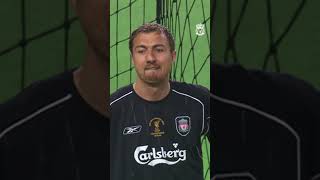 DUDEK ICONIC SAVE IN CHAMPIONS LEAGUE FINAL 2003 liverpoolfc anfield championsleague lfc klopp [upl. by Nnahsal479]