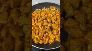 Healthy Low Calorie amp High Protein Butter Chicken 🍗 butterchicken highprotein [upl. by Ainolloppa]