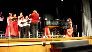 AHS Mixed Choir singing quot Beautiful Decemberquot by Amy Bernon [upl. by Inele]