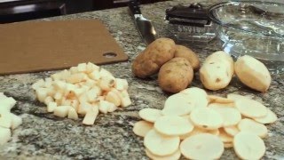 How to prepare White Russet potatoes [upl. by Danby]