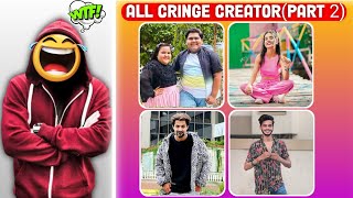 ALL cringe CREATOR Roast in ONE video 😅Part2 [upl. by Aisa]