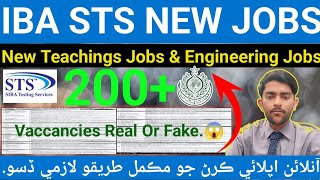 Apply Now STS Jobs 2024 Teaching Engineering amp District Court Vacancies 200 STS Jobs Apply Online [upl. by Nataniel]