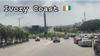 you wont believe this is ABIDJAN Drive through  Côte dIvoire ivory coast  vlog 2022 [upl. by Aneertak]