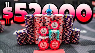 I Won Over 50000 for the BIGGEST WIN OF MY LIFE  Poker Vlog 282 [upl. by Tiram]