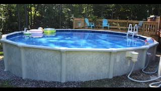 How To Install An Above Ground Pool [upl. by Salesin]