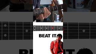 quotHow to Play Beat It by Michael Jackson on Guitar  Quick Tutorialquot guitar [upl. by Audette]