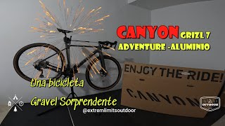 CANYON GRIZL ADVENTURE 7 ALUMINIO Unboxing [upl. by Eseuqram]