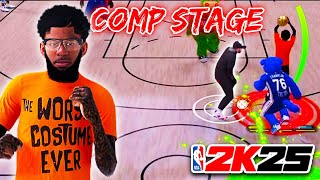 i RETURNED to the COMP STAGE w THE BEST JUMPSHOT in NBA 2K25 [upl. by Savdeep]