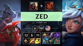 Zed Jungle vs Taliyah Dominating  NA Challenger Patch 1417 [upl. by Servais657]