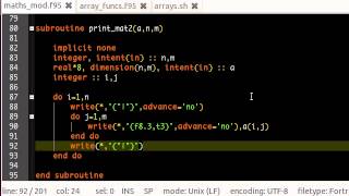 Advanced Fortran Programming  001  Intro  Intrinsic Array Functions [upl. by Yelyk70]