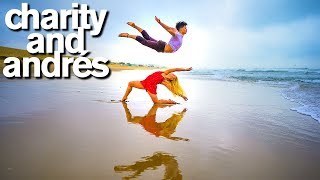 World of Dance Stars Charity and Andres CRUSH 10 Minute Photo Challenge [upl. by Elly]