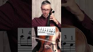 How to play G Major 2 octave scale on cello cellolessons celloteacher [upl. by Claiborne48]