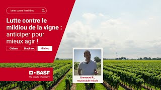 Lutte contre le mildiou de la vigne  anticiper pour mieux agir [upl. by Nabatse]