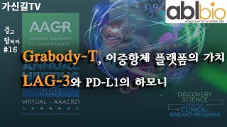 AACR21 포스터 인터뷰 시리즈 3 에이비엘바이오 GrabodyTABL111 ABL503와 PDL1 x LAG3ABL501 [upl. by Thury]