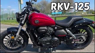 Keeway rkv125 review Great value 125cc motorcycle Great looking bike [upl. by Ennadroj]