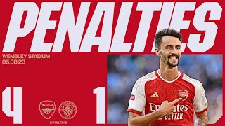 PENALTIES  Arsenal vs Manchester City 11 41 pens  Community Shield winners [upl. by Jenne]