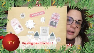 Vlog de Noel n°7 S3  Un vlog pas folichon  🎄🎁 [upl. by Atnauqahs498]