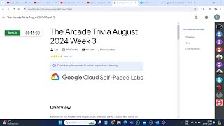 The Arcade Trivia August 2024 Week 3  Lab Solution  Qwiklabs Arcade 2024 [upl. by Isbella]