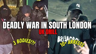 Deadly War in South London 150 Vs Siraq [upl. by Sukram165]