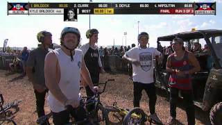 Kyle Baldock wins gold in X Games Austin BMX Dirt  ESPN [upl. by Moyna]