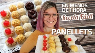 PANELLETS Receta Fácil y Rápida Cómo hacer Panellets en MENOS de 1 HORA [upl. by Sheryl]