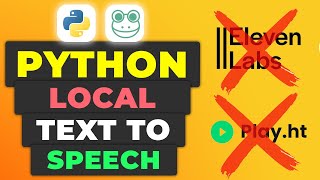 Python Local Text To Speech Coqui TTS  Generate Audio From Text Using Python [upl. by Jemine733]