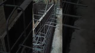 concrete water tank construction home [upl. by Doloritas]