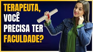 Terapeuta precisa de curso de formação ou de faculdade  CÁTIA BAZZAN [upl. by Hairej930]