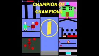 24 Marbles Race Champion Of Champions Season 1 Algodoo [upl. by Aniala]