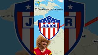 Carlos Valderramas career🇨🇴 [upl. by Lefty]