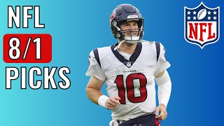 DRAFTKINGS NFL HOF GAME ANALYSIS 81  DFS PICKS [upl. by Valli]