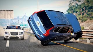 High Speeding Overtake car Crash Compilation 3 🧛 BeamNGDrive [upl. by Awe]