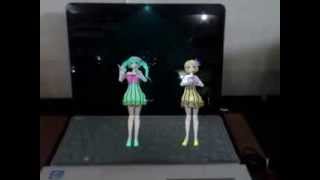 Holographic Vocaloid on My Laptop [upl. by Franklin167]