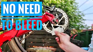 How To Fix Your MTB Brakes WITHOUT Bleeding Them [upl. by Peterec]