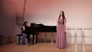 Ilina Eder  quot Venezianisches Gondellied quot Op 57 Nr 5 [upl. by Eatnahs]