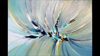 times like this abstract painting acrylicpainting abstract art acrylic with spatula [upl. by Aieki]