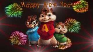 Happy New Years from the chipmunks [upl. by Rinum]